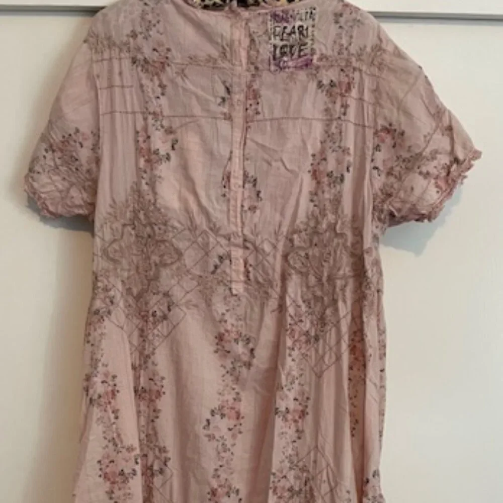Magnolia Pearl Pink Floral Midi Dress - Picture 10 of 15